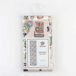 Дорожка на стол Этель Kitchenware 40х149см, 100% хлопок, саржа 190 г/м2  фото 5