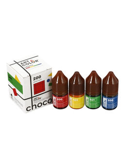 Набор красителей жирорастворимые Art Color choco 4 цвета(12 мл)