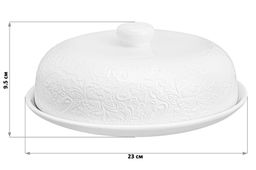 Блинница 23*23*9,5 см "Лоза"