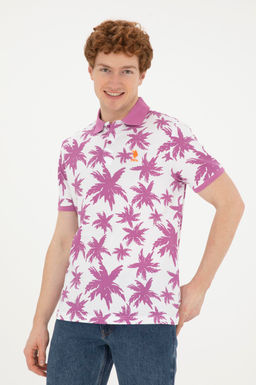 Мужская фиолетовая футболка Неожиданная скидка в корзине - U.s. polo assn фото 3