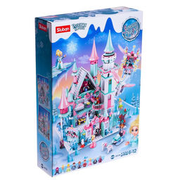 Конструктор Розовая Мечта Sluban «Зимние сказки», 1324 детали