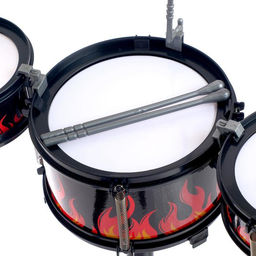 Барабанная установка Пламя, со стульчиком - Simaland фото 2