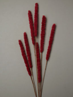 Ветка декоративная 7 веток 80 см / RW-316-2 /уп 12/144/винный цвет - Галеонтрейд фото 3