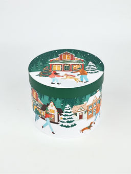 Набор подарочных коробок  5 в 1 «Город», 13  х 14– 19.5  х 22 см