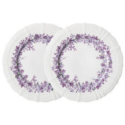 НАБОР ТАРЕЛОК ЗАКУСОЧНЫХ LEFARD LILAC 2 ШТ. 23 СМ