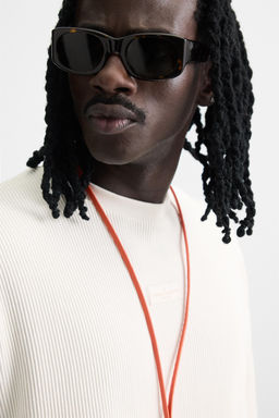 VERTICAL TEXTURE T-SHIRT - Zara фото 5