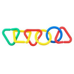 Развивающая игрушка Цепочка, 6 элементов, МИКС, Крошка Я  фото 2