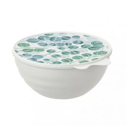 Миска с крышкой WAVE с декором 1,55 л , арт. С32452