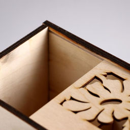 Коробка для вина с ромашками 38*11*11 см - Дарим красиво фото 6