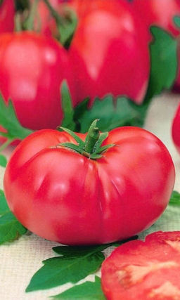 Томат МОНА ЛИЗА F1 Необычайно сладкий! Крупноплодный! С нежной, арбузной мякотью! Повышенная устойчивость к болезням!