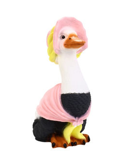 Садовая фигура из полистоуна «Гусыня», 20×19×46 см