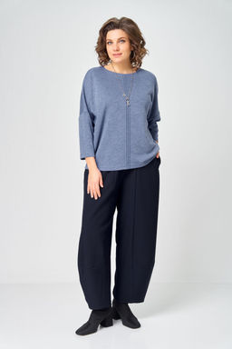 Джемпер Bliss 9500 стальной синий