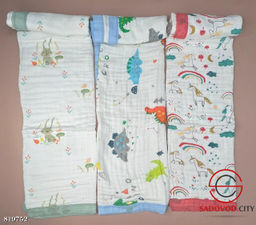 Плед- одеяло из хлопка для малышей