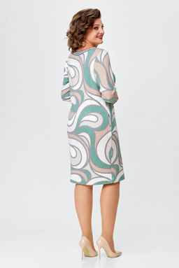 Блуза Swallow 803.2 черный+серебряный узор фото 937