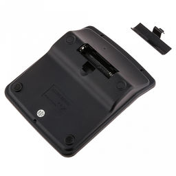 Калькулятор настольный 12х14,8х4,7см, 12 разрядов, два типа питания, цвет - черный, в цветной коробке (Китай)