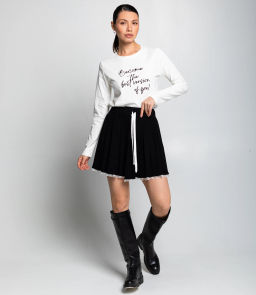 Юбка #КТ622 (4), чёрный