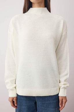 Siyah-Ekru Basic Ikili Paket Triko Kazak TWOAW26KZ00232 - Trendyolmilla фото 3