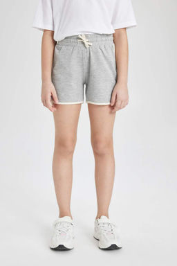 Базовые шорты для девочек - Defacto фото 4