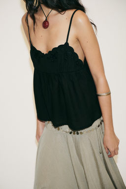 EMBROIDERED TOP - Zara фото 3