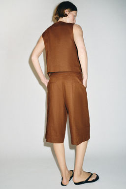 CHALECO CRUZADO CON LINO / Toffe - Zara фото 4