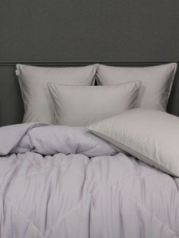 Muslin & Satin Solid color (лаванда жемчуг) комплект - Kazanov.a. фото 4