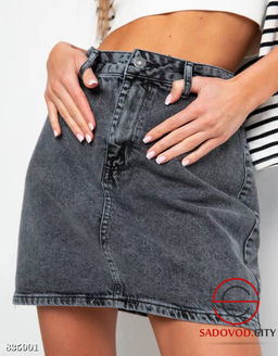 Женские джинсовые юбка шорты - Bruno фото 3