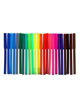 Фломастеры 24 цвета, вентилируемый колпачок, в картонной коробке