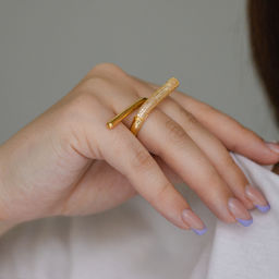 Кольцо Арт. 3V-3382-Y - MyGemma фото 4