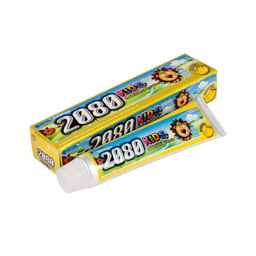 KeraSys Зубная паста для детей со вкусом банана / Dental Clinic 2080 KIDS Banana, 80 г 241912  фото 2