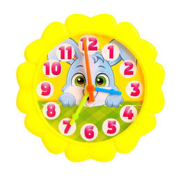 Цена за 2 шт. Часики игровые «Животные», учим время, считаем, МИКС