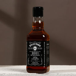 Подарочный набор «Крутой мужик», гель для душа виски 250 мл и мыло для рук 80 г, Чистое счастье