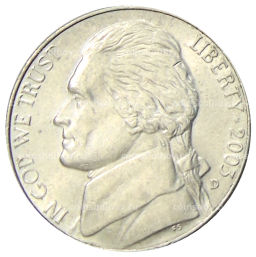 5 центов 2003 года D США