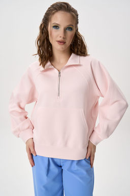 Свитшот Деми (розовый) - Эльза фото 2