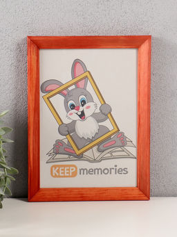 Цена за 2 шт. Фоторамка для фото 15×21 см Keep memories «Канон», махагон, (пластиковый экран), дерево