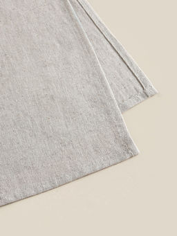 Простыня SL Home Linen collection 235*240 см , цв.серый, лён30%/хлопок70% - Sima-land home фото 8