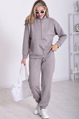 Костюм женский 5-354д (серый)