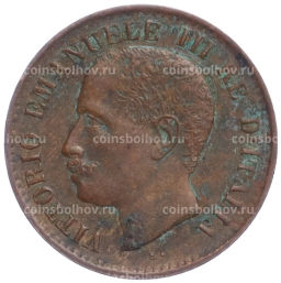 Монета 1 чентезимо 1905 года Италия