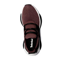 Женские кроссовки для активного отдыха Timberland Emerald Bay Knit Sneaker бордовые  фото 2