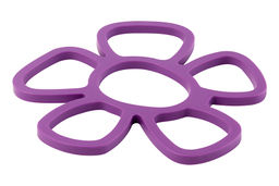 Подставка п/горячее 16,5*16,5*0,7 см Цветок Фиолетовый