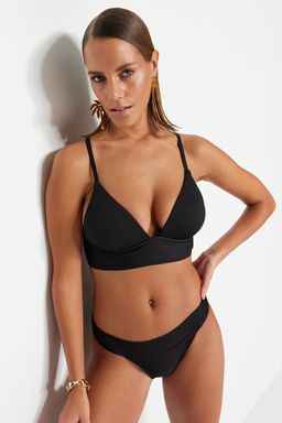 TRENDYOLMILLA Turuncu Ucgen Push Up Dokulu Bikini Ustu TBESS21BU0010  фото 33