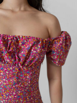 Платье Бонита (красный) - Nadi bordo фото 4