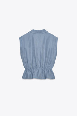 SOFT-TOUCH SAFARI TOP - Zara фото 7