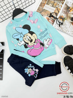 Костюм для девочки с рисунком - Bruno фото 3