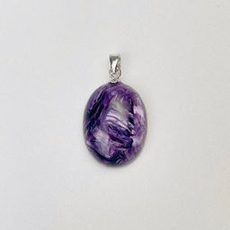 Кулон из Чароита - Радуга самоцветов фото 2