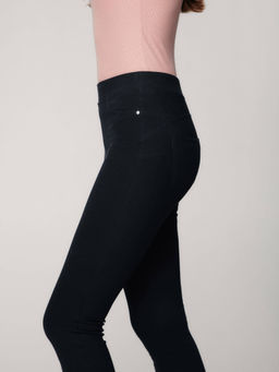 CONTE Моделирующие push-up джеггинсы IN COSMO NEW с высокой посадкой black - Conte elegant фото 3