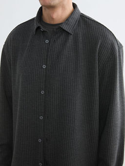 Regular Fit Dokulu Erkek G?mlek