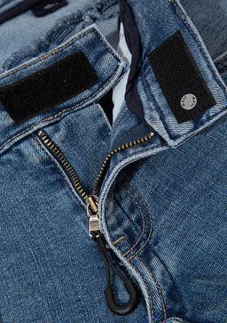 Rosina Adaptive Indigo Mavi Jean Pantolon  фото 4