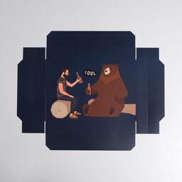 Коробка подарочная складная, упаковка, «Для настоящего мужчины», 30 х 20 х 9 см