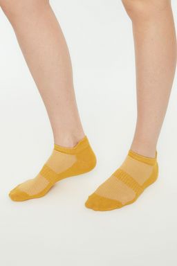 TRENDYOLMILLA Beyaz 5li Paket Pamuklu Orme Spor Yoga Corap TWOAW20CO0011 фото 19