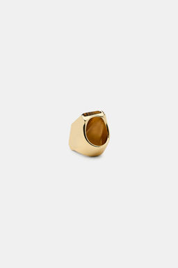 MAXI GEOMETRIC STONE RING - Zara фото 5